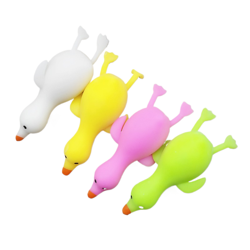 Duck Pinch Music Decompression Artifact Little Yellow Duck Big White Goose Cute Super Cute Kidsren Cartoon Vent Decompression Toy