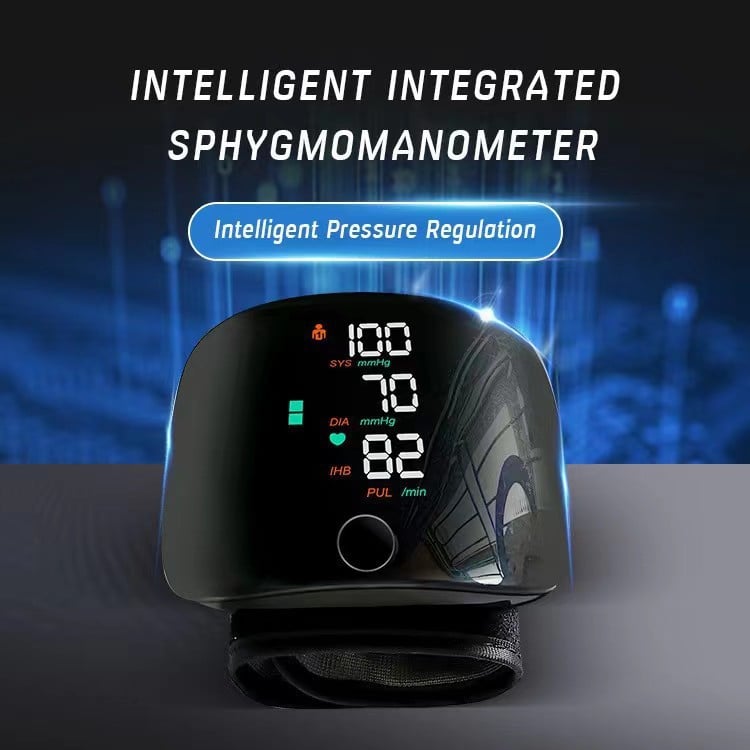Blood pressure monitor fully automatic electric intelligent blood pressure measuring instrument