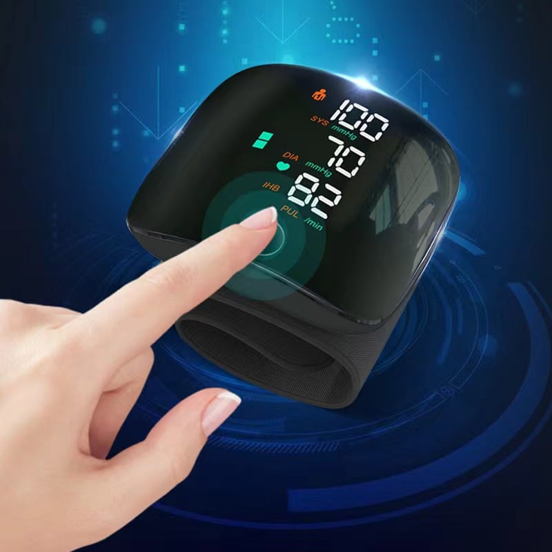 Blood pressure monitor fully automatic electric intelligent blood pressure measuring instrument