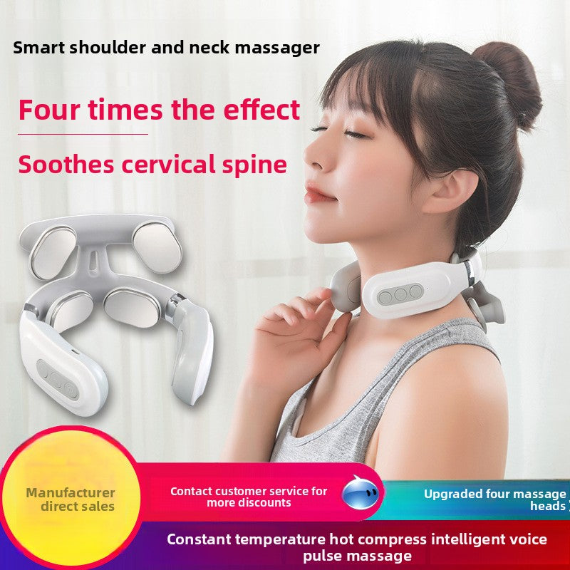 Cervical massager, intelligent neck massager