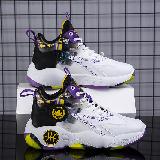 Breathable sports shoes for teenagers and men's foreign trade shoes