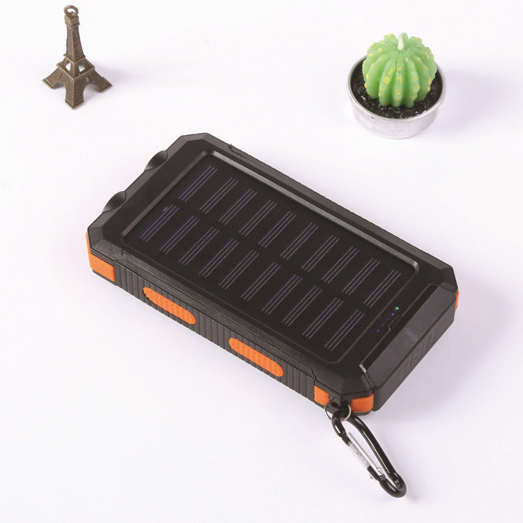 Waterproof solar power bank portable power bank