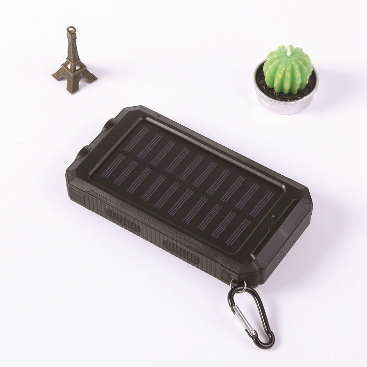 Waterproof solar power bank portable power bank