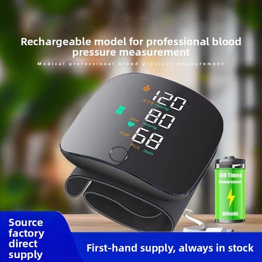 Blood pressure monitor  fully automatic electric intelligent blood pressure measuring instrument