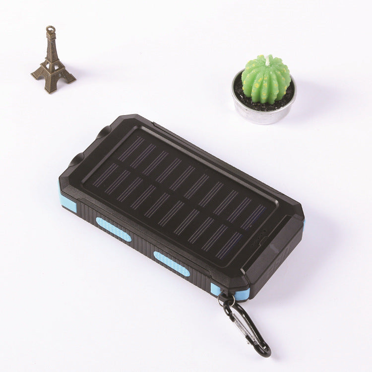 Waterproof solar power bank portable power bank