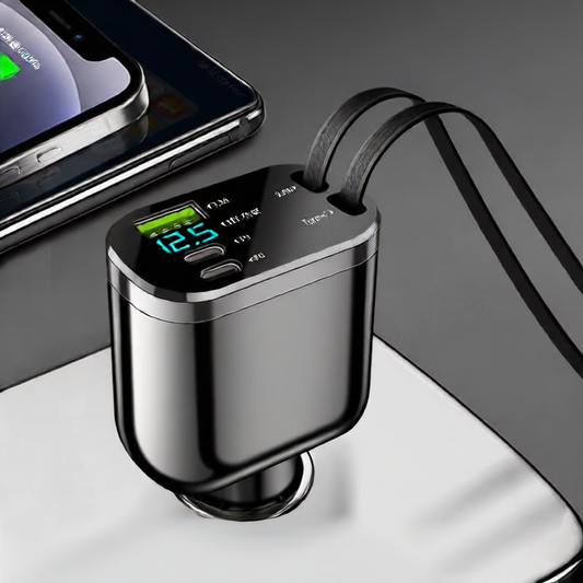 Folding double telescopic wire for Mobile Charging